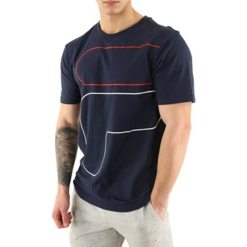 Fila T-Shirt UOMO 687134 men's T shirt in Blue