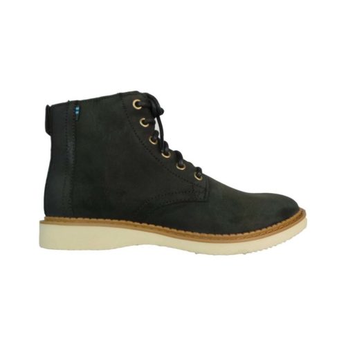 Toms Porter Waxy Suede Boot men's Mid Boots in Black