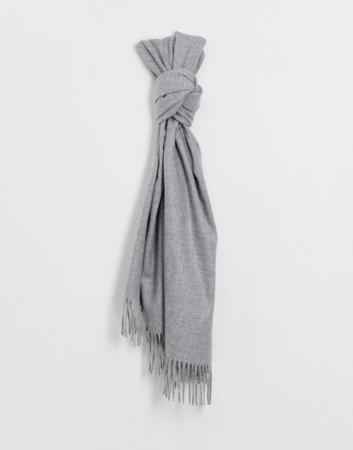 Accessorize Holly supersoft grey blanket scarf