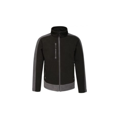 Professional Contrast Heavyweight Full Zip Fleece Black men's Fleece jacket in Black. Sizes available:UK XS,UK S,UK M,UK 3XL,UK 4XL