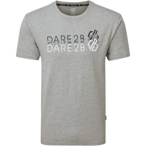Dare 2b Focalize Dare2b Print T-Shirt Grey in Grey