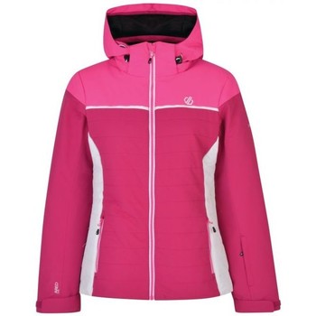 Dare 2b Sightly Ski Jacket Pink women's Coat in Pink