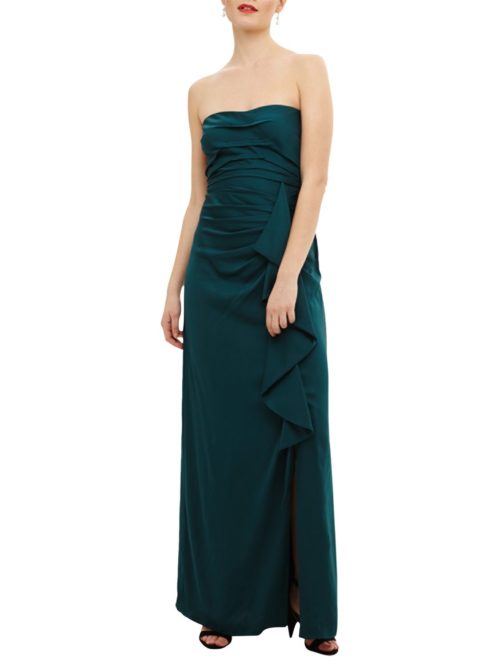 Phase Eight Collection 8 Nina Frill Maxi Dress, Teal