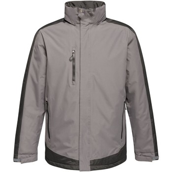 Professional Contrast Waterproof Insulated Jacket Grey men's Coat in Grey