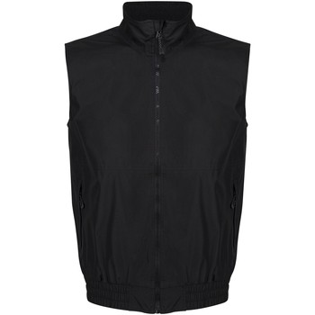 Professional Dover Fleece Lined Bodywarmer Black men's Coat in Black