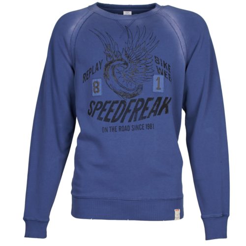 Replay M6346 men's Sweatshirt in Blue