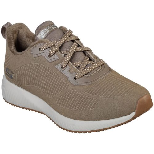 Skechers BOBS SQUAD TEAM BOBS women's Shoes (Trainers) in Brown. Sizes available:4,4.5