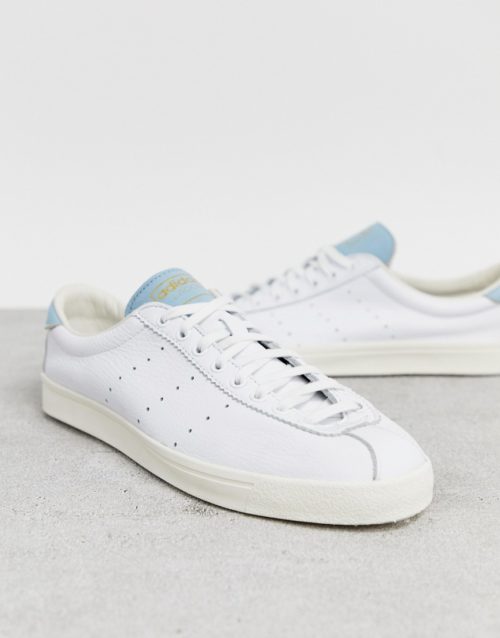 adidas Originals Lacombe leather trainers white