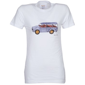 Barbour Car women's T shirt in White