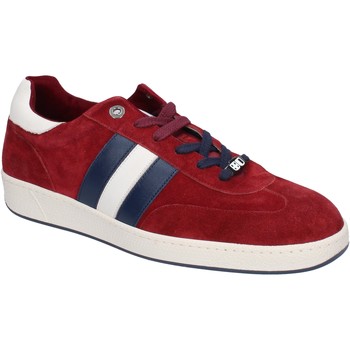 D'acquasparta sneakers burgundy suede AB869 men's Shoes (Trainers) in Red