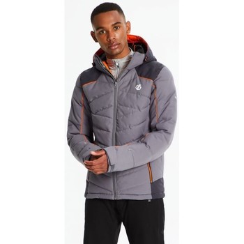 Dare 2b Maxim Quilted Ski Jacket Grey men's Jacket in Grey. Sizes available:UK S,UK L,UK XL,UK 3XL