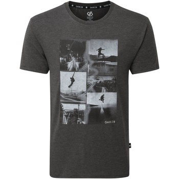 Dare 2b Token Graphic T-Shirt Grey in Grey