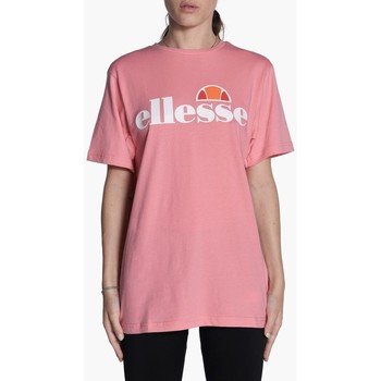 Ellesse Albany Tee women's T shirt in Pink