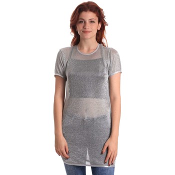 Fornarina BE175J69H27090 women's T shirt in Grey