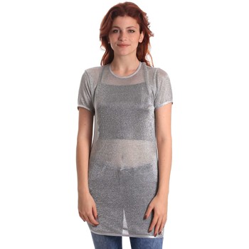 Fornarina SE175J69H27090 women's T shirt in Grey