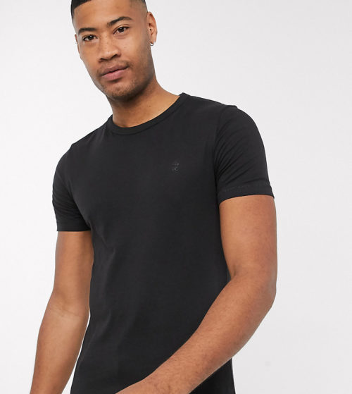 French Connection Essentials Tall t-shirt in black