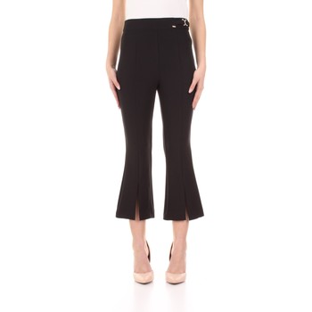 Gaudi 911FD25029 women's Cropped trousers in Black