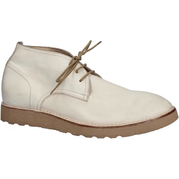 Moma desert boots leather AE989 men's Mid Boots in White
