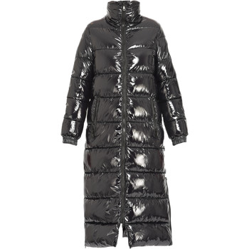 Oakwood Long glossy jacket SPRIRITUAL women's Coat in Black