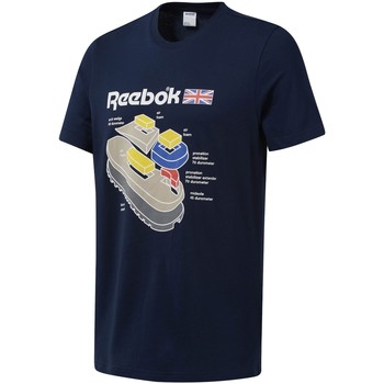 Reebok Sport DT9445 men's T shirt in Blue
