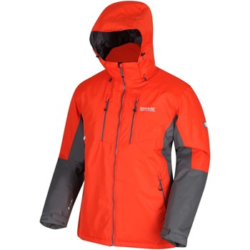 Regatta Fabens II Waterproof Insulated Jacket Orange men's Coat in Orange