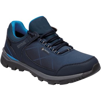 Regatta Highton Stretch Waterproof Walking Shoes Blue women's Sports Trainers (Shoes) in Blue