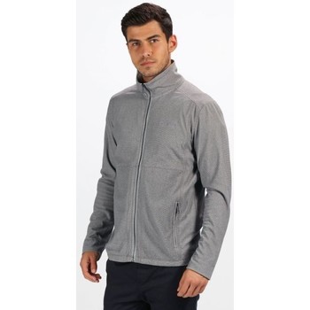 Regatta Ulan Lightweight Full Zip Mini Stripe Fleece Grey men's Fleece jacket in Grey. Sizes available:UK S,UK M,UK L,UK XL,UK XXL,UK 3XL
