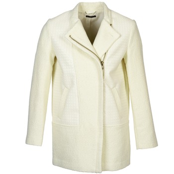 Sisley NEVOLA women's Coat in White