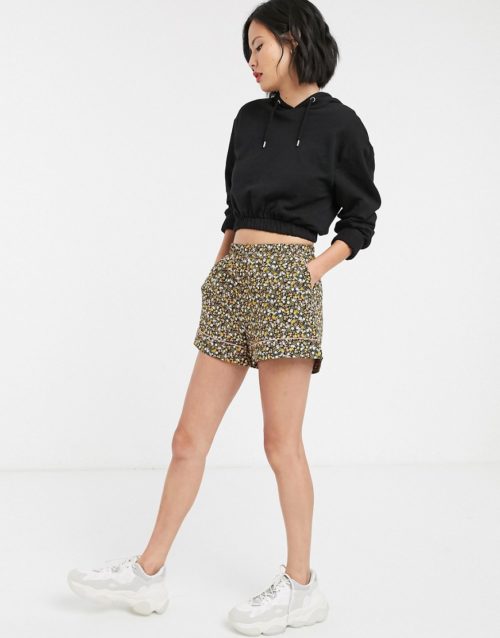 Soaked In Luxury floral shorts co-ord-Multi