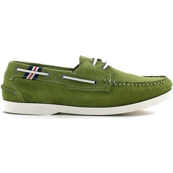 Submariine London SML610016 men's Boat Shoes in Green