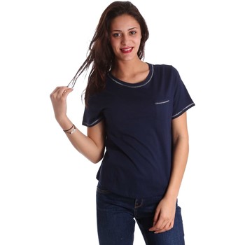 Superdry G60028RP women's T shirt in Blue