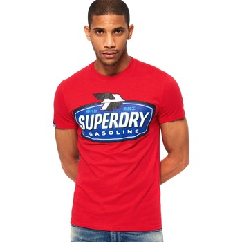 Superdry M10005PPDS men's T shirt in Red