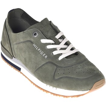 Tommy Hilfiger FM0FM02158 men's Shoes (Trainers) in Green