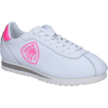 Blauer sneakers leather AB817 women's Shoes (Trainers) in White