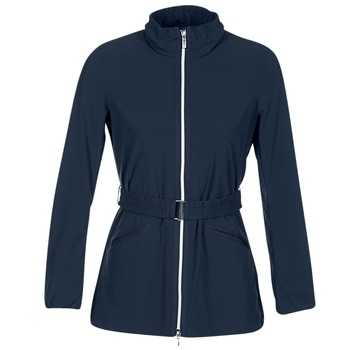 Geox TRIDE women's Jacket in Blue. Sizes available:UK 8,UK 10,UK 12,UK 14,UK 16,UK 18,UK 12,UK 18