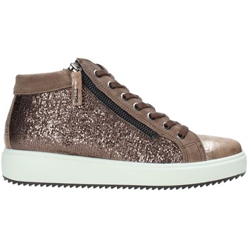 Igi co 4151233 women's Shoes (High-top Trainers) in Beige