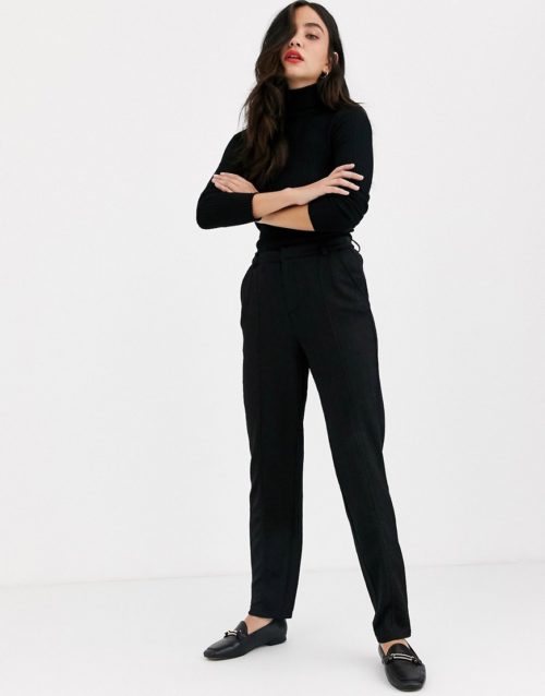 JDY Lura tailored trousers-Black