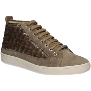 Keys 5053 women's Shoes (High-top Trainers) in Brown