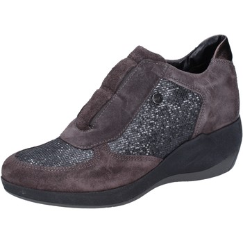 Keys sneakers suede textile women's Shoes (Trainers) in Grey
