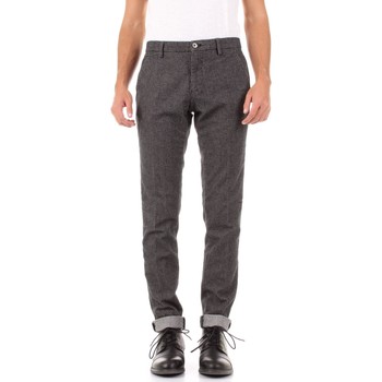 Mason's MILANO-MTE69S2 Chino Man Grigio men's Trousers in Grey. Sizes available:UK 30