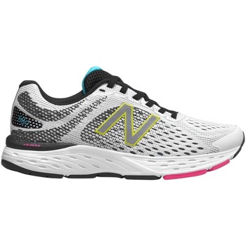 New Balance NBW680CR6 women's Trainers in White. Sizes available:3.5,4