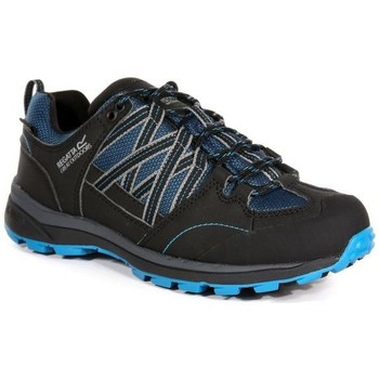 Regatta Samaris II Waterproof Walking Shoes Blue women's Sports Trainers (Shoes) in Blue. Sizes available:3,4,5,6,7,8