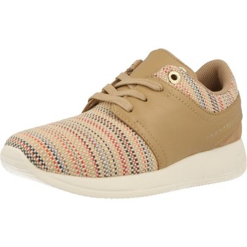 Tommy Hilfiger SAMANTHA 2Z1 women's Shoes (Trainers) in Brown