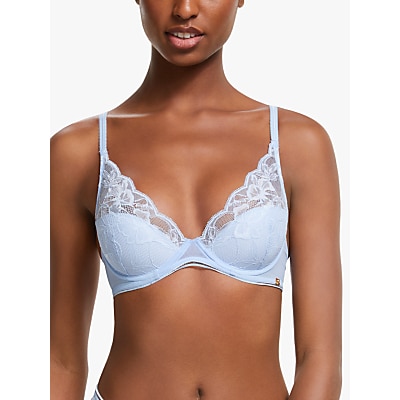 AND/OR Wren Lace Bra, Blue