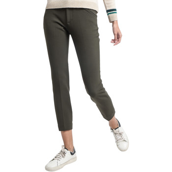 Bensimon Cigarette cut trousers women's Trousers in Green. Sizes available:US 6,US 8,US 10,US 12,US 14