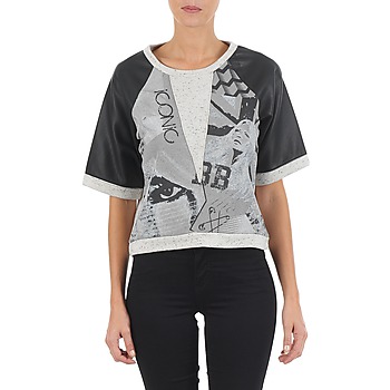 Brigitte Bardot BB43025 women's Sweatshirt in Grey. Sizes available:M,L