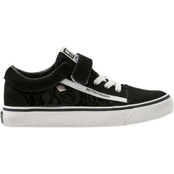 British Knights MACK GIRLS LOW-TOP SNEAKER women's Shoes (Trainers) in Black. Sizes available:2,2.5,10 kid,11 kid,13 kid,12.5 kid,1