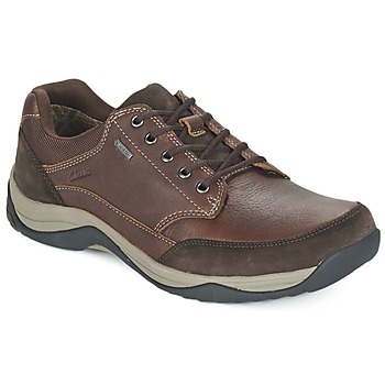 Clarks BaystoneGo GTX men's Shoes (Trainers) in Brown