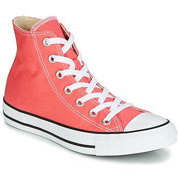 Converse CHUCK TAYLOR ALL STAR HI women's Shoes (High-top Trainers) in Pink. Sizes available:11.5