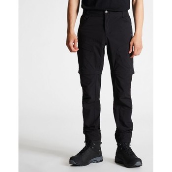 Dare 2b Tuned In II Multi Pocket Zip Off Walking Trousers Black in Black